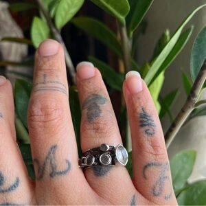 Evil Pawn Jewelry Saturn Ring